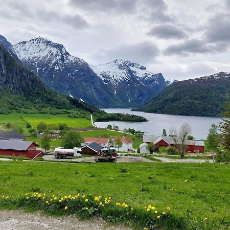 Timber Cabin Eresfjord Med Bat Til Leie Overas Exterior photo